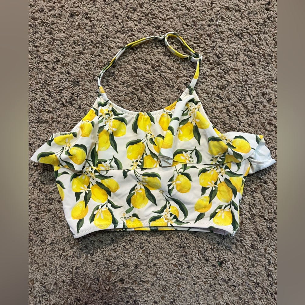 J. Crew Kids Bikini with Lemon Print - Picture 2 of 6